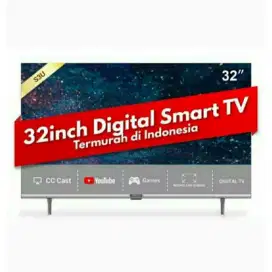 SR Smart TV Coocaa 32Inci Support Digital TV
COOCAA 32S3U