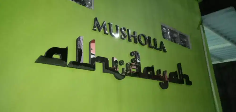 Acrylic akrilik eva huruf timbul murah bagus lettersign