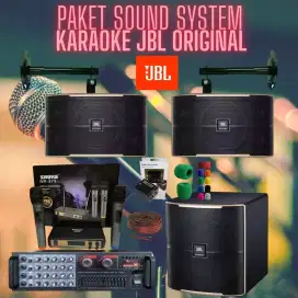 Paket Sound System Karaoke JBL 10 inch + Subwoofer JBL 12 inch Ori