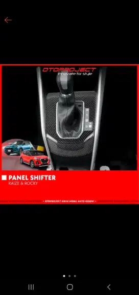 Panel shifter toyota raize