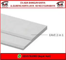 Conwood Eave 2 in 1 mirip kayu jati + JASA PASANG HARGA BEDA