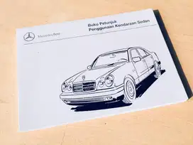 Book Manual Ori Mercedes Benz W210 E230/240/260/320/55 Thn 97/03