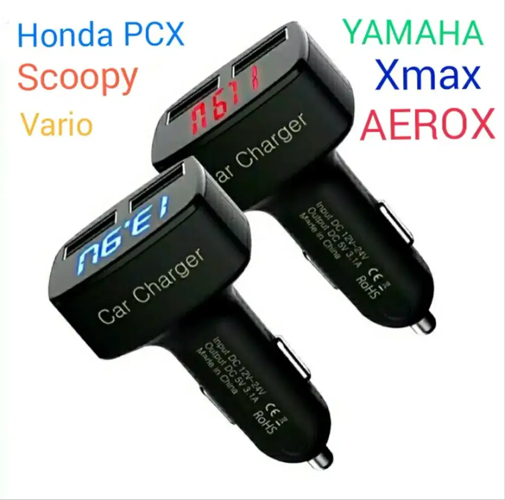 1x cas hp motor mobil 3A dgn voltmeter