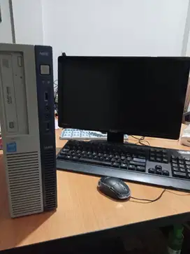 Komputer Lengkap Dektop siap pakai utk kantor DLL. intel core i3 gen4