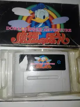 nintendo snes kaset donald snes nego cod rungkut bosku ok