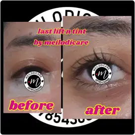 Lash lift n tint