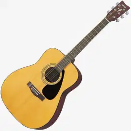 Yamaha Gitar Akustik Folk F310 Natural + Softcase &  Pick