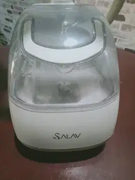 mesin setrika uap listrik / steam bekas merk salav