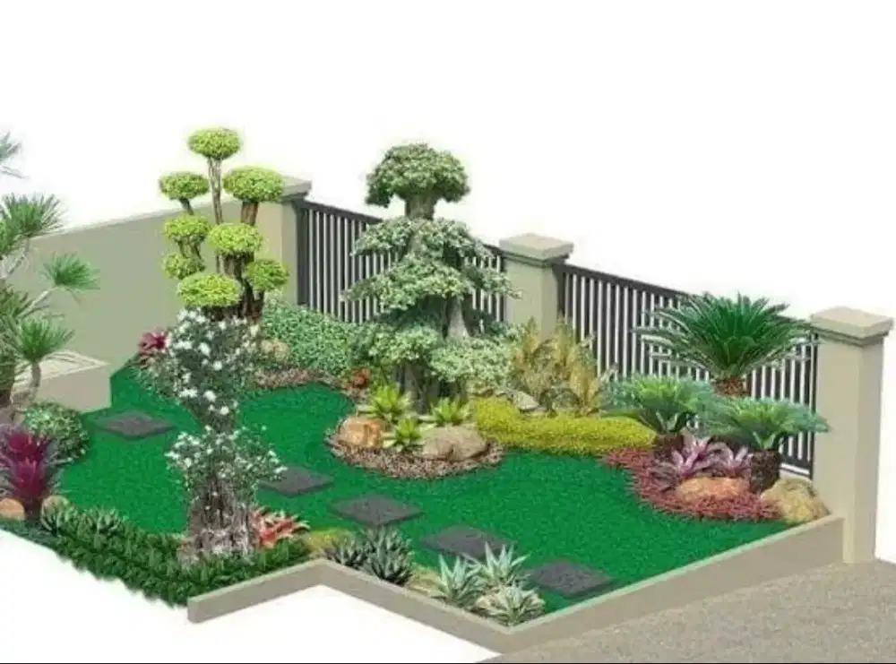 Taman minimalis medan