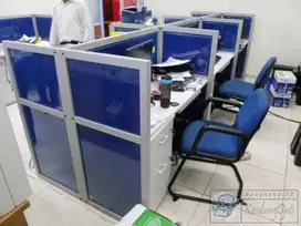 Meja Partisi Kantor 3 x 2 ( Furniture Semarang )