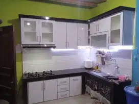 Kitchen Set Models Minimalis Putih & Service