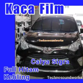 Kaca film 1 paket full keliling warna hitam