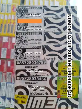 Nomer Indosat Lama / Nomor im3 Lama / im3 Zebra / im3 jadul