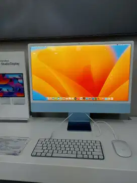 iMac M1 (Empat port 2021)256GB Kredit Gratis 1x cicilan