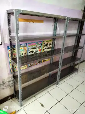 Rak besi siku lobang yg paling kuat dn murah