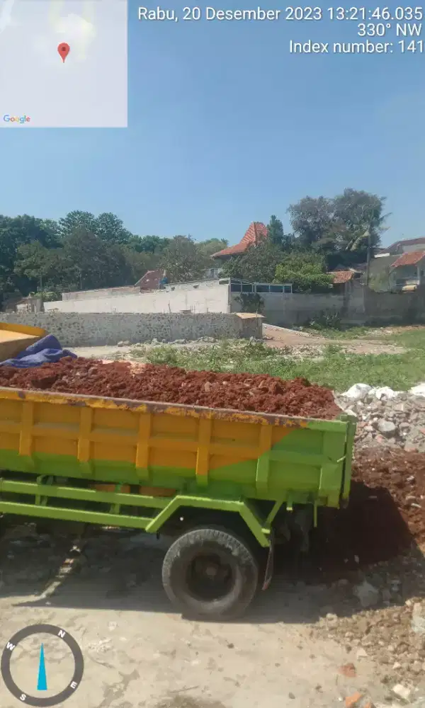 Mengerjakan jasa pengurugan lahan,galian,buang puing dll