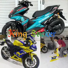 decal sticker motor custom  Nmax cbr150 r15 cbr250 ninja250 aerox xmax