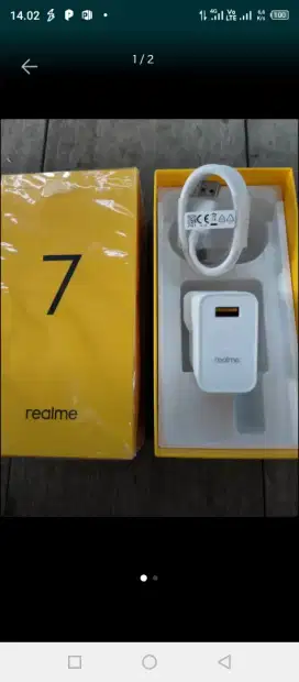 Charger Realme 7 30 Watt USB Type C Original Dari Dus Box Kondisi BARU