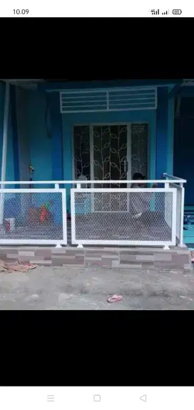 Pagar minimalis ram kawat exspanda