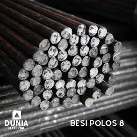 Besi Beton Polos 8 mm Full SNI