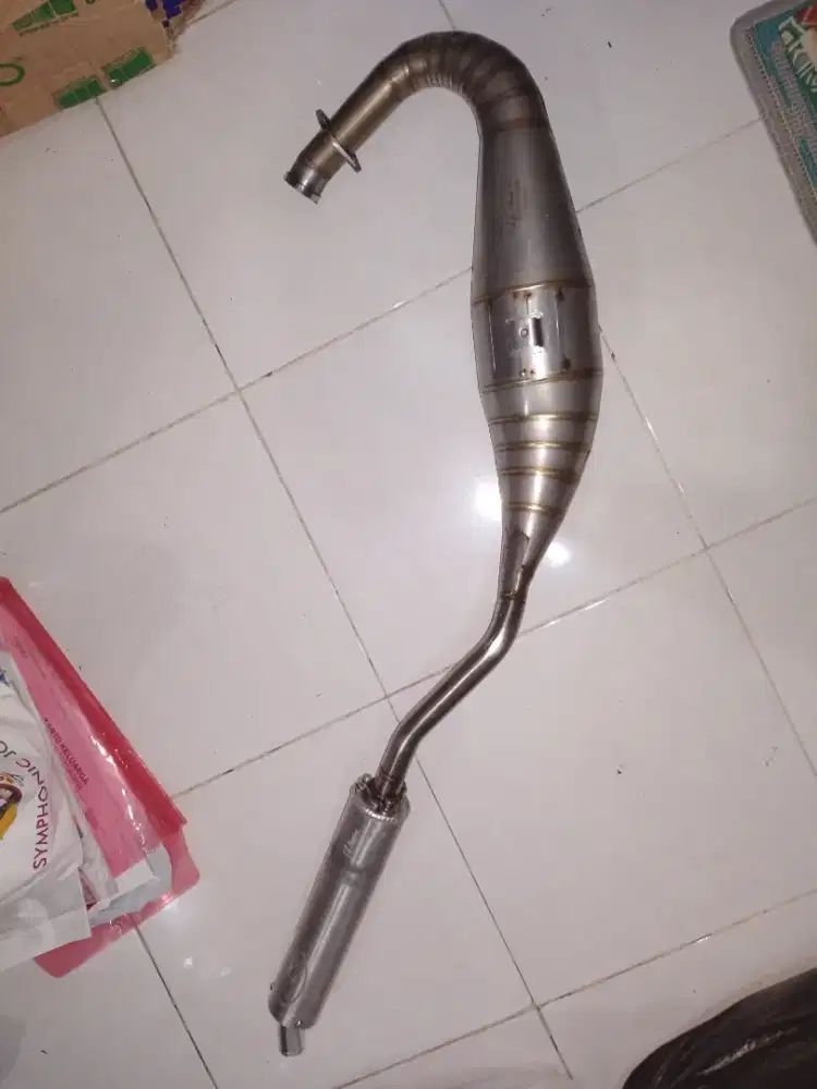 Knalpot dan footstep ex ninja RR