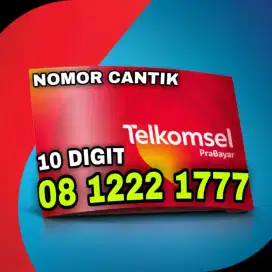 Nomor Cantik Simpati 10 Digit Prabayar / Kartu Perdana Telkomsel