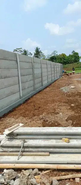 pagar panel beton