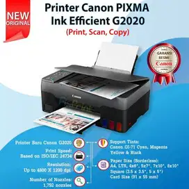 Canon G2020 Print,Scan,Copy MURAH Photo Printer