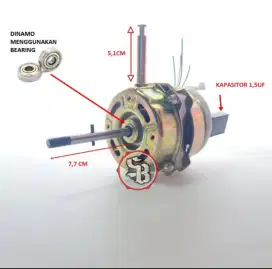 Dinamo kipas pakai bearing