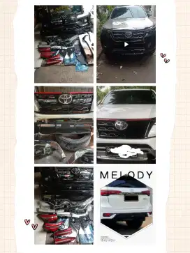 Paket upgrade Fortuner Vrz 2021