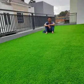 Karpet Rumput-Rumput Sintetis Berkualitas Untuk Taman Dll