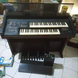 Yamaha Electone HE - 3F Piano Keyboard Alat Musik Pajangan Antik