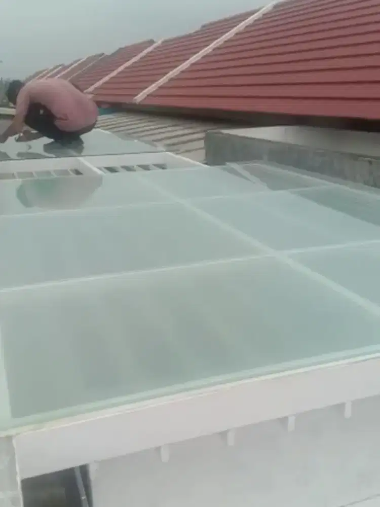 Kanopi atap kaca dll