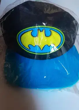 Topi BATMAN Logo Besar bordir