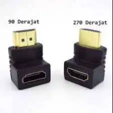 Converter HDMI Male - Female (Bentuk L)