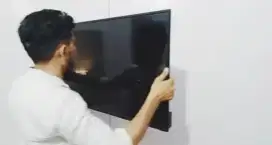 Aman pasang Tv led Lcd di dinding semarang