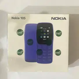 Nokia 105 - 2022 ( Biru ) / Garansi Resmi TAM !