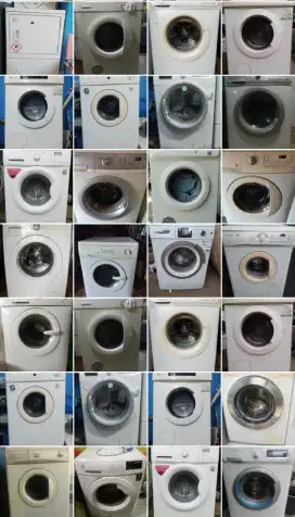 Dijual Mesin Cuci & Pengering Normal Siap Pakai Cocok Buat Laundry