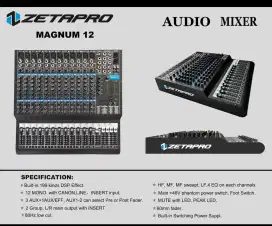 Mixer Zetapro Magnum 12