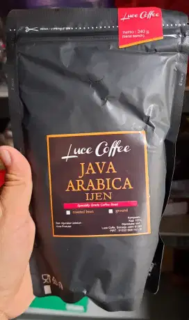 Kopi Arabika Java 240 gr (Biji/Bubuk)