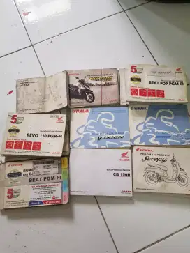 Manual book honda yamaha