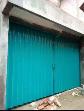 Pintu warung follding gate