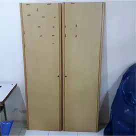 PAPAN Daun pintu lemari pakaian kiri kanan - papan tebal 16mm