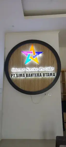 Papan Nama Neon Box dan Huruf Timbul Bandung