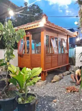 Gazebo panggung minimalis