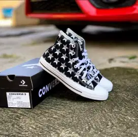 Converse Women CTAS HI/Black Egre Star 100% Original Sport Station