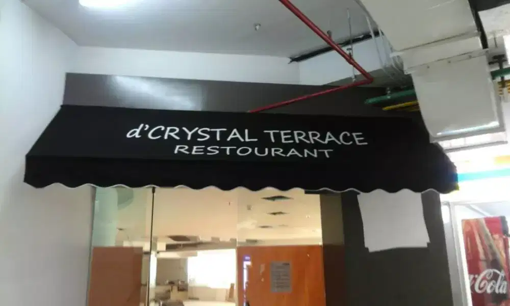 design canopy cafe/resto