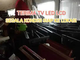 TV led LCD rusak normal dsb