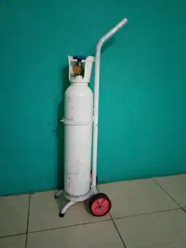 Tabung Oksigen Mini 1m³ + Trolley