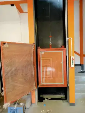 Lift barang sederhana untuk cafe laundry dan rumah